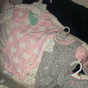 ALL BRAND NEW BABY GIRL CLOTHES